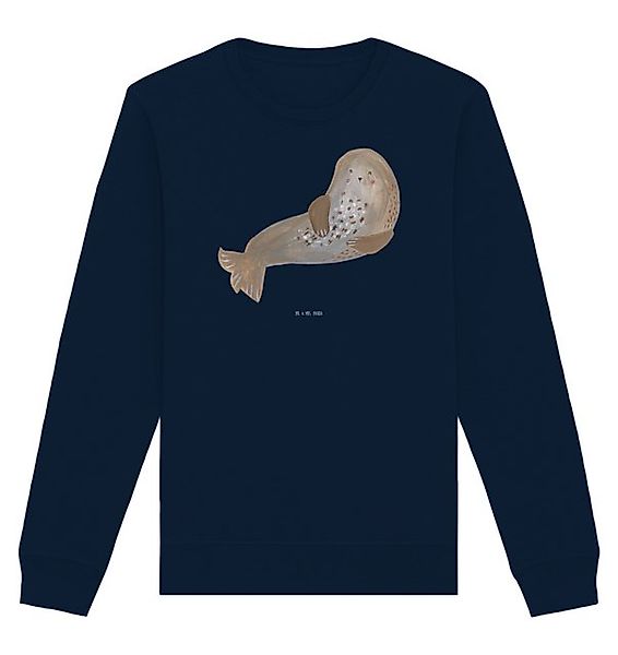 Mr. & Mrs. Panda Longpullover Robbe Lachen Größe M - French Navy - Geschenk günstig online kaufen