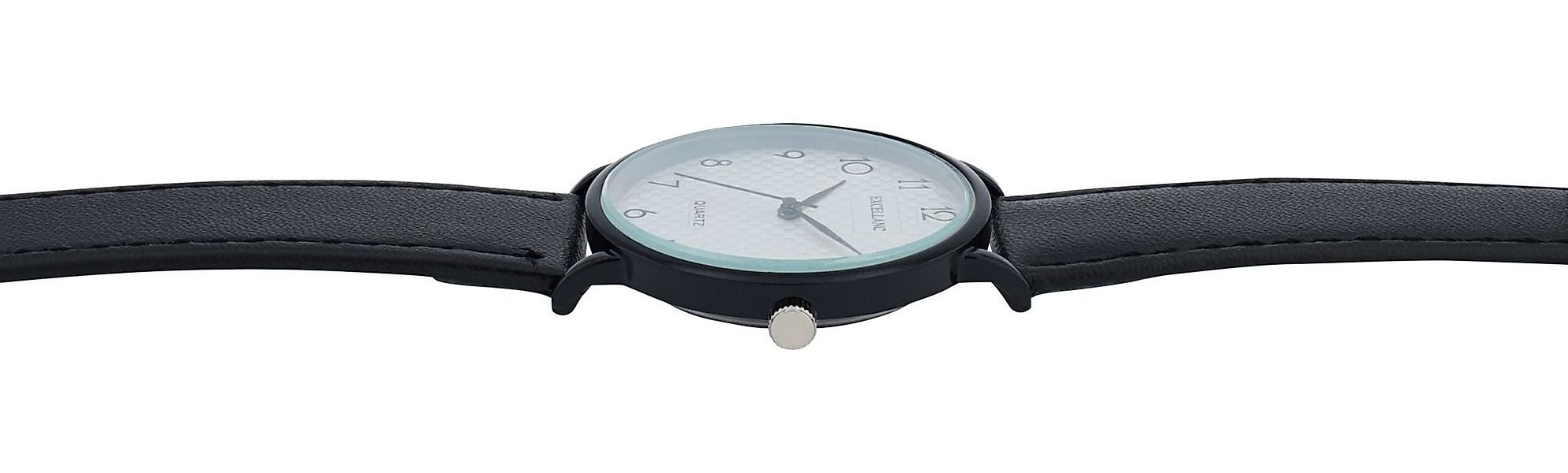 Excellanc Quarzuhr 1900304 mit Lederimitationsband, 3 günstig online kaufen