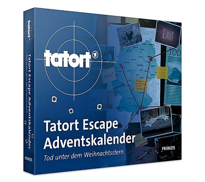 Franzis Verlag Adventskalender TATORT Escape Tod unter dem Weihnachtsstern günstig online kaufen
