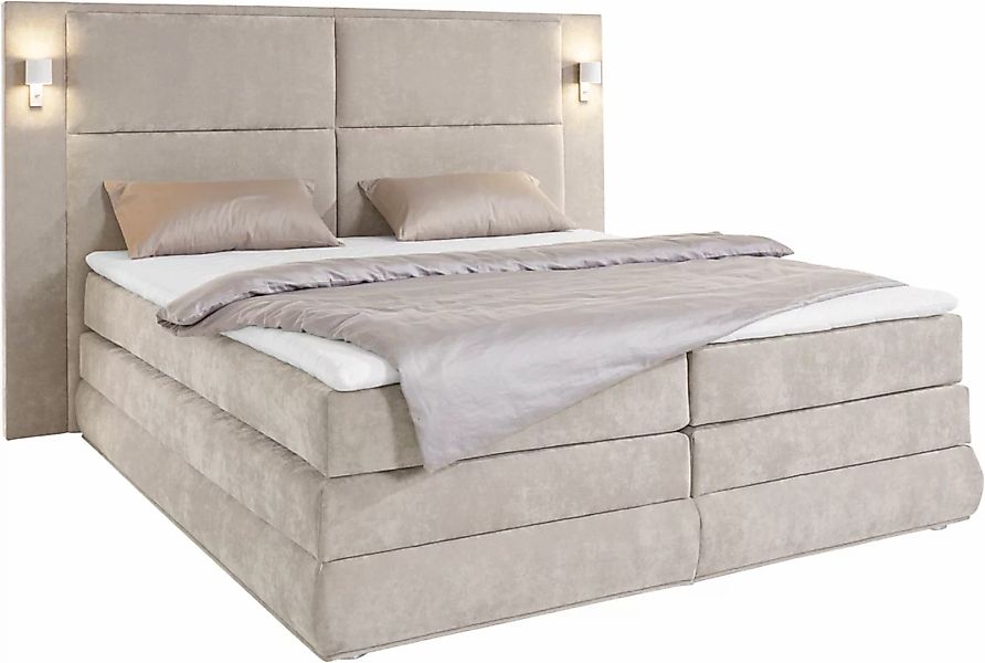 COLLECTION AB Boxspringbett Copenhagen, inklusive Bettkasten und Topper, wa günstig online kaufen