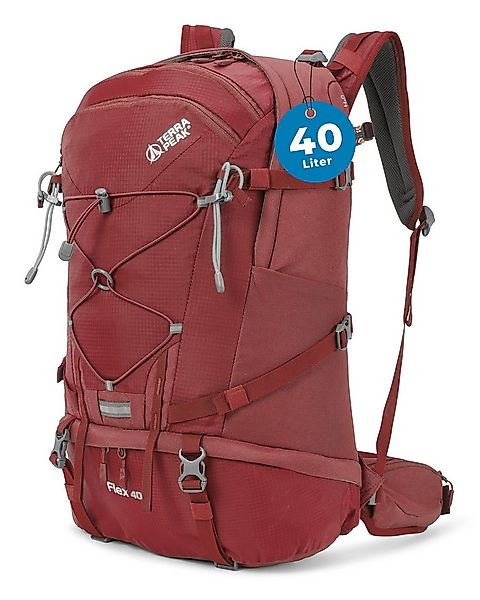 Terra Peak Wanderrucksack Flex 40, Wanderrucksack 40L mit YKK Reißverschlus günstig online kaufen
