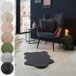 LUXOR living Fellteppich "Novara" fellförmig 30 mm Höhe Kunstfell, weiche K günstig online kaufen