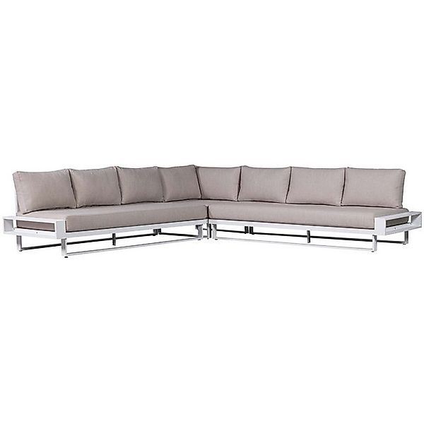 EXOTAN Gartensofa Flint aus Aluminium, Natur günstig online kaufen