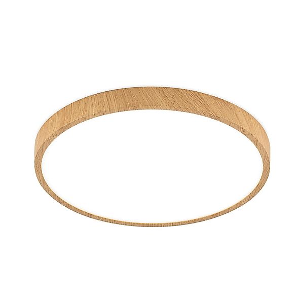 Orion Leuchten LED Deckenleuchte Ø 28 cm 28W 2300LM 3000K Holz günstig online kaufen