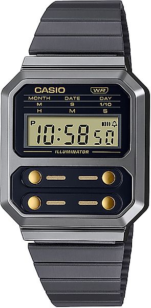 CASIO VINTAGE Chronograph "A100WEGG-1A2EF" günstig online kaufen