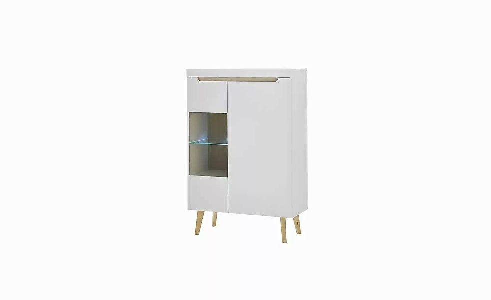 Wohnwand  Malaren ¦ weiß ¦ Maße (cm): B: 290 H: 197 Kommoden & Sideboards > günstig online kaufen