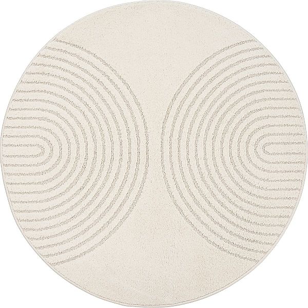 the carpet Teppich Elisa, rund, Höhe: günstig online kaufen