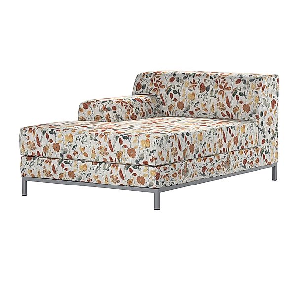 Bezug für Kramfors Sofa Recamiere rechts, orange-grün, Bezug für Recamiere günstig online kaufen