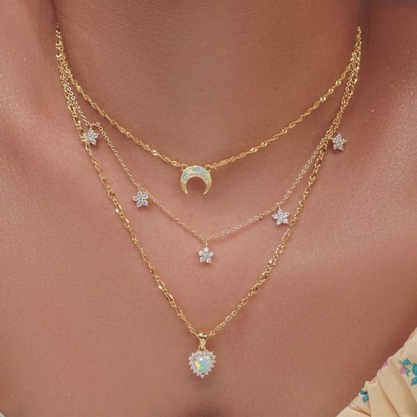 Coonoor Perlenkette Mehrreihige Halsketten für Damen,Boho günstig online kaufen
