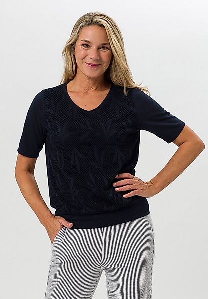 FRANK WALDER Kurzarmshirt mit elastischer Lochspitze günstig online kaufen