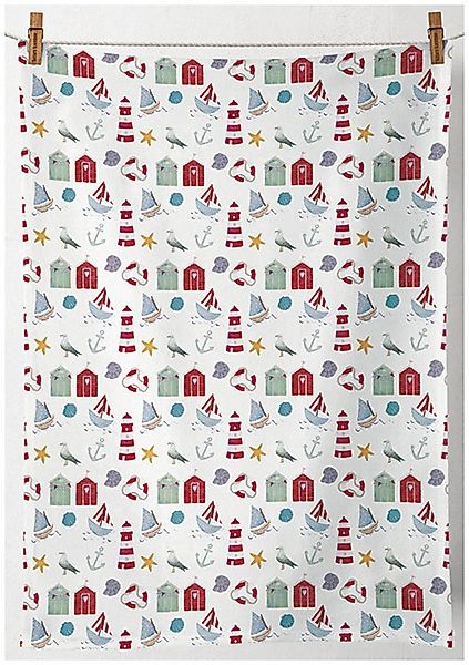 Ambiente® Geschirrtuch Nautical, (2-tlg., 2-teilig), Geschirrtücher günstig online kaufen