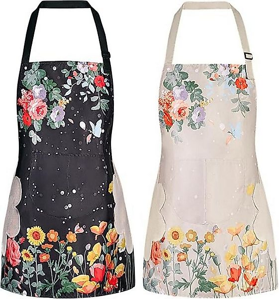 Kaket Kochschürze Florale Schürzen zum Kochen Backen Gartenar günstig online kaufen
