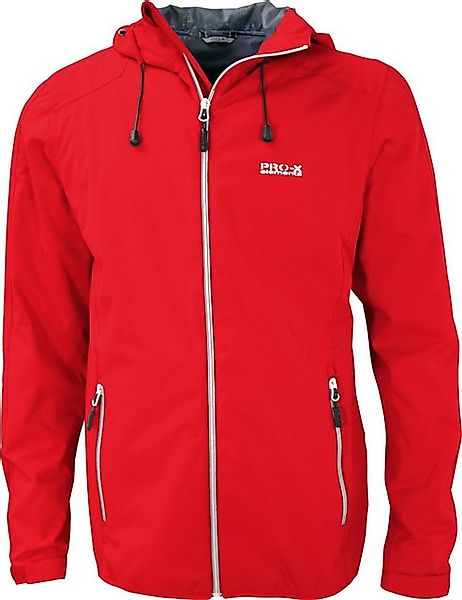 PRO-X ELEMENTS Outdoorjacke Funktionsjacke DONOVAN ROT günstig online kaufen