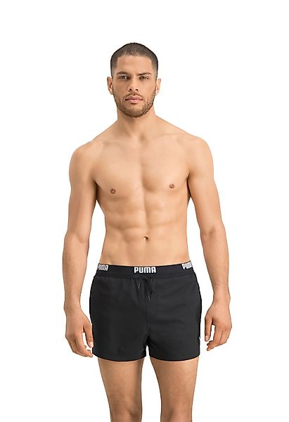 PUMA Badeshorts "PUMA SWIM MEN LOGO SHORT LENGTH SWIM SHORTS", Seitentasche günstig online kaufen
