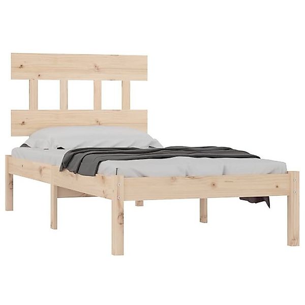 vidaXL Bettgestell, Massivholzbett 90x200 cm günstig online kaufen