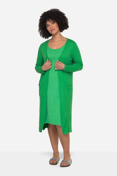 Janet & Joyce Longsleeve Long-Shirtjacke gerade günstig online kaufen