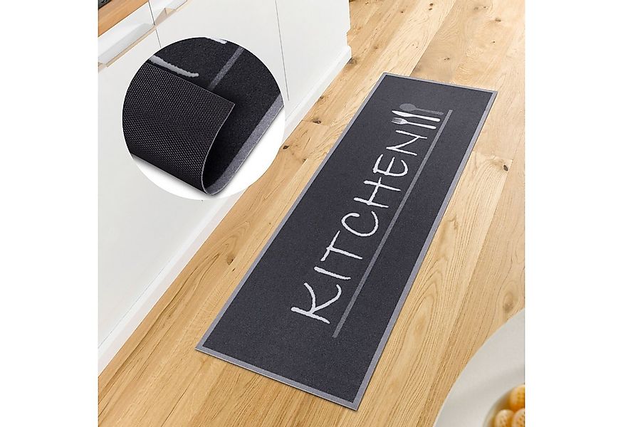 HANSE Home Küchenläufer Kitchen Cutlery, rechteckig, Höhe: 3 mm, Läufer, Ru günstig online kaufen