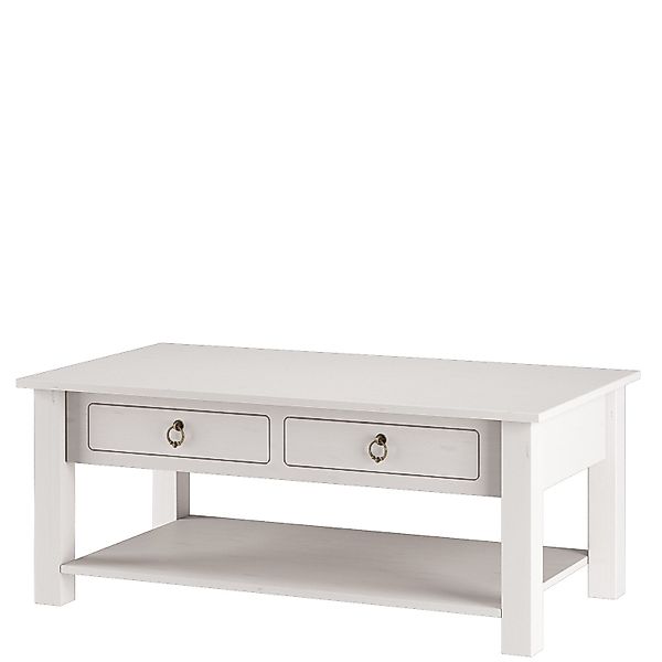 loft24 Couchtisch Inga, Wohnzimmertisch, 2 Schubladen, günstig online kaufen