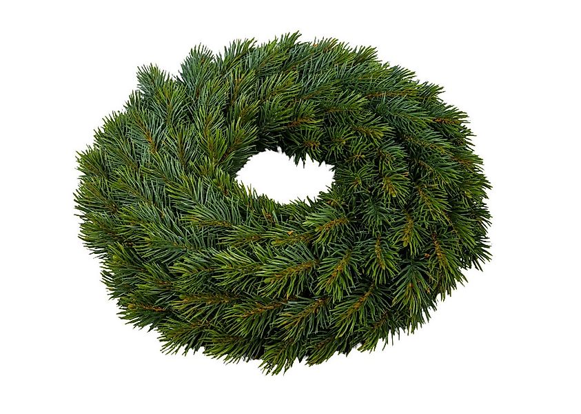 Kunstkranz Tannenkranz Premium GA mit runden Kunststoffnadeln künstliche Ta günstig online kaufen