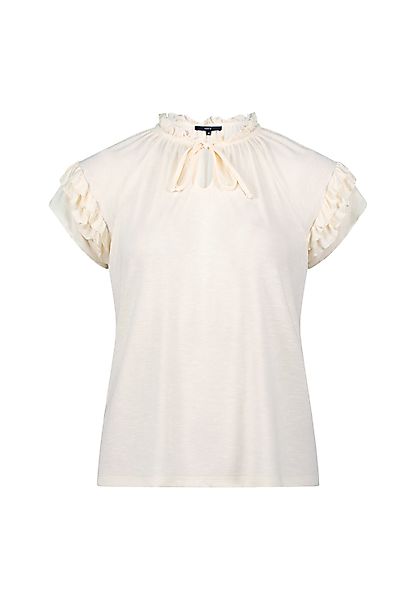 Zero Kurzarmshirt "zero Damen Shirt mit angeschnittenen Ärmeln", (1 tlg.), günstig online kaufen