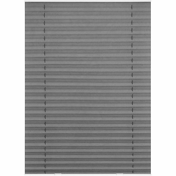 Lichtblick Dachfenster Plissee Easyfix ohne Bohren Grau 95,3 cm x 100 cm günstig online kaufen