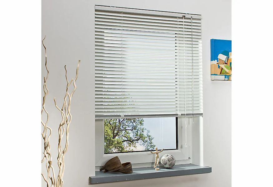 Liedeco Jalousie Aluminium-Jalousie, mit Bohren, freihängend, günstig online kaufen