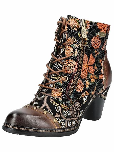 LAURA VITA Schnürstiefelette "LAURA VITA Stiefelette Leder/Textil" günstig online kaufen