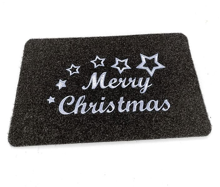 heimtexland Fußmatte Schmutzfangmatte Merry Christmas Fußabstreifer, günstig online kaufen