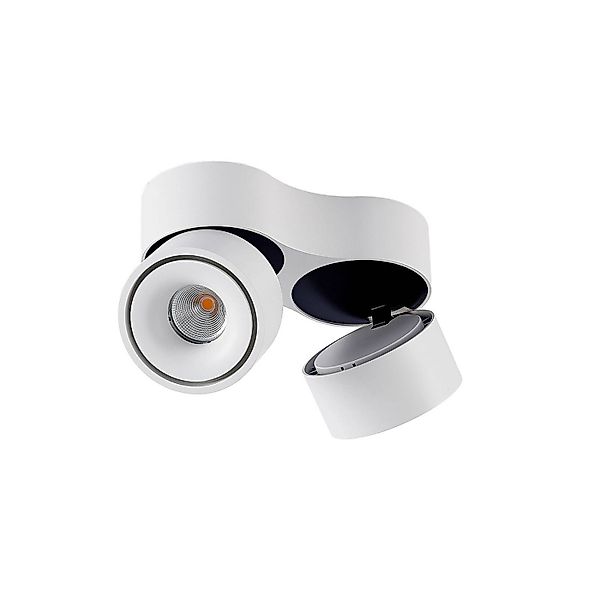 Arcchio LED Deckenlampe Rotari 9928035 Modern in Weiß aus Aluminium 2-flamm günstig online kaufen