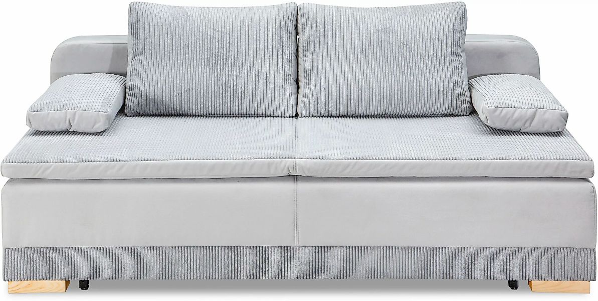 INOSIGN Schlafsofa "Ben", mit Boxspringaufbau, Bettfunktion & Bettkasten, D günstig online kaufen