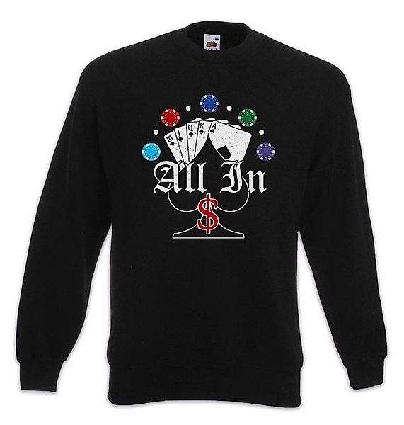 Urban Backwoods Sweatshirt Poker Spades All In Sweatshirt Card Karten Spiel günstig online kaufen