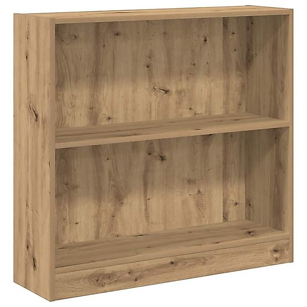 vidaXL Bücherregal Bücherregal Artisan-Eiche 80x24x76cm Holzwerkstoff, günstig online kaufen