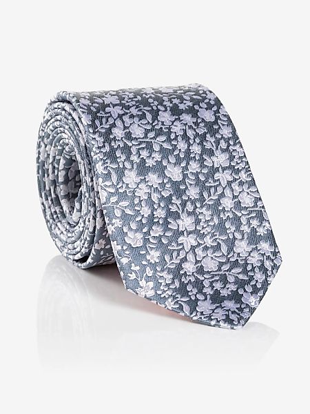 MONTI Krawatte, 1 Stk. aus reiner Seide, mit Blumenmuster, 6,5 cm breit günstig online kaufen