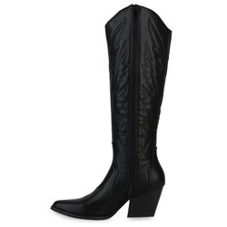 VAN HILL 839924 Cowboystiefel Damen Cowboystiefel günstig online kaufen