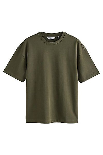 Next T-Shirt Relaxed Fit T-Shirt aus 100 % schwerer Baumwolle (1-tlg) günstig online kaufen