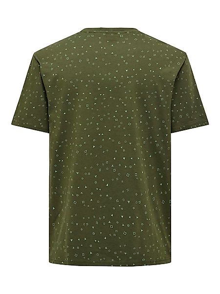 ONLY & SONS T-Shirt Rundhals Kurzarm günstig online kaufen