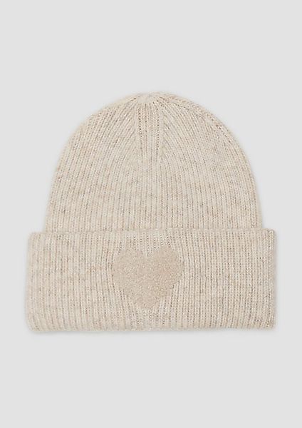 s.Oliver Strickmütze Mütze Strickbeanie aus Wollmix günstig online kaufen