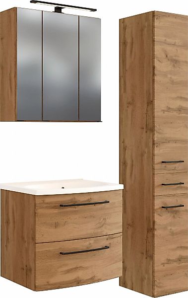 welltime Badmöbel-Set "Chicago" 3 Stk. tlg. günstig online kaufen