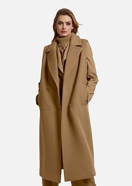 MADELEINE Kurzweste Ärmellose Longweste im Mantel-Look günstig online kaufen