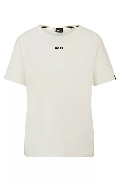 BOSS T-Shirt CI_T-Shirt mit BOSS Logo-Schriftzug & Label günstig online kaufen
