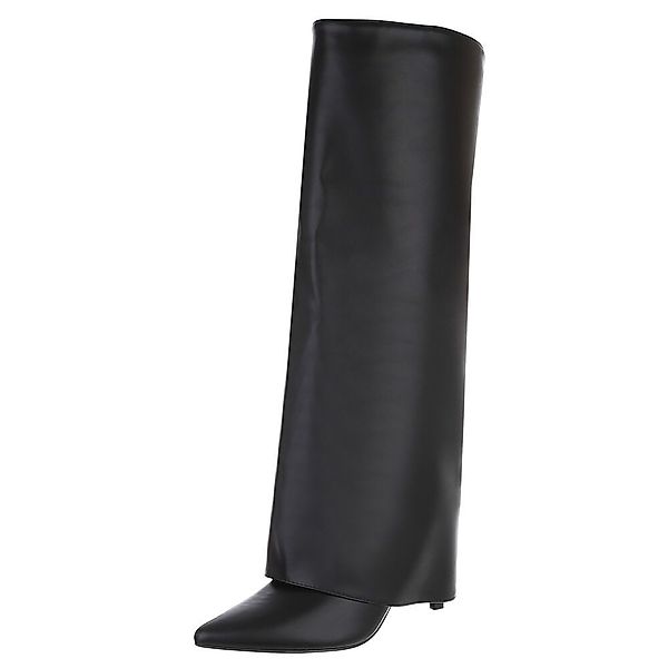 Ital-Design Moderne Damen-Stiefel mit spitzem Zehenbereich günstig online kaufen