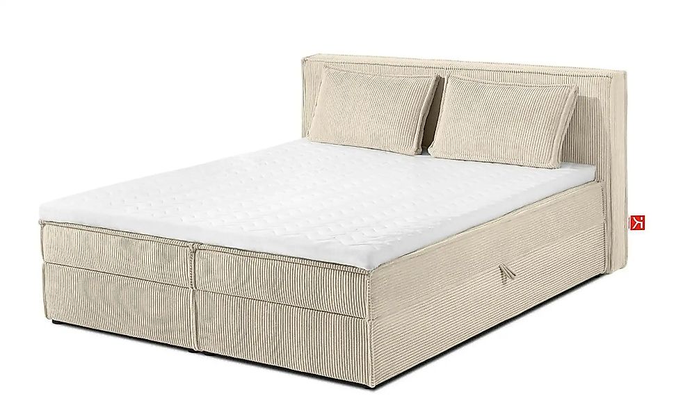 KONSIMO Boxbett   ¦ creme ¦ Maße (cm): B: 165 H: 95 Betten > Polsterbetten günstig online kaufen