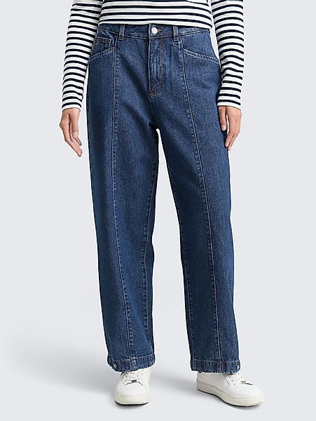 TOM TAILOR Denim Weite Jeans Jeanshosen TTADEA BARREL Jeans mit verstellbar günstig online kaufen