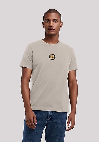 F4NT4STIC T-Shirt Happy Flower Bestickt Premium Qualität günstig online kaufen