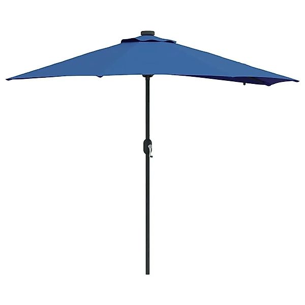 vidaXL Gartenparasol Blau 294 x 150 x 223 cm Stoff 42003266 günstig online kaufen