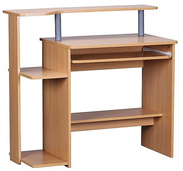 KADIMA DESIGN Schreibtisch Computertisch WL1.163 Buche günstig online kaufen