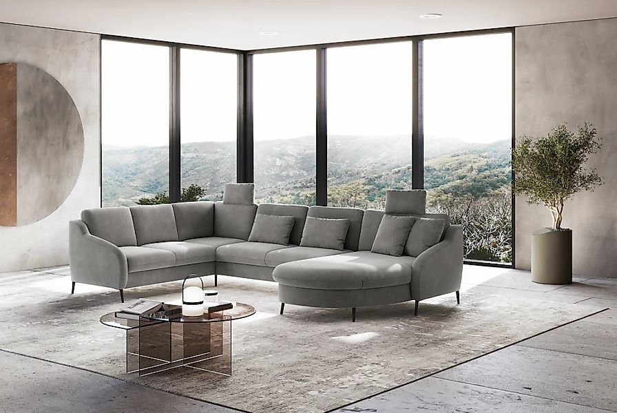 sit&more Wohnlandschaft "Soul U-Form" wahlweise mit Bett und Bettkasten günstig online kaufen