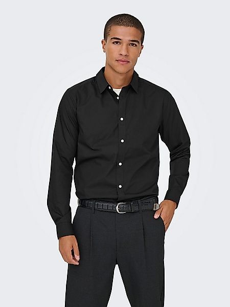 ONLY & SONS Langarmhemd ONSFLORIAN LIFE LS POPLIN SHIRT OTL günstig online kaufen