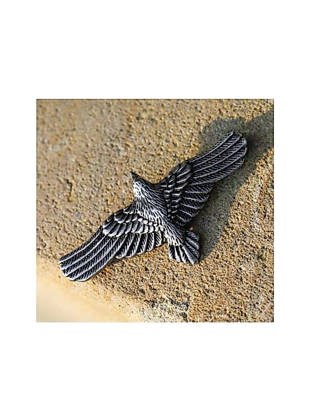 Adelia´s Amulett "Amulett Anhänger Das Erbe der Nordländer Fliegender Rabe" günstig online kaufen