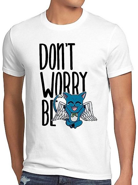 style3 T-Shirt Don't worry be Happy fairy anime manga japan tail günstig online kaufen